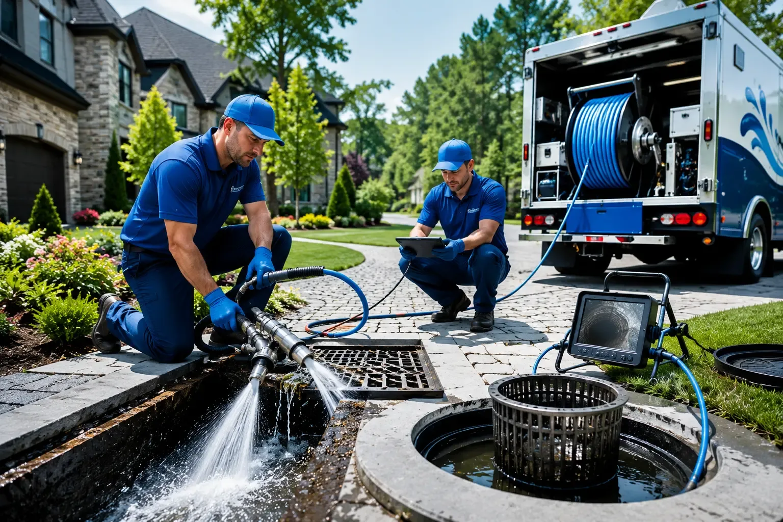 Local outdoor drain cleaning professionals in Mound City, IL
